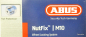Preview: ABUS NutFix M10x1 red gravity technology component security solid axles rear wheel lock