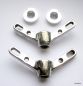 Preview: 1 pair BRAVE CLASSIC wing nuts FG 10 rear wheel chrome