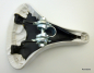 Preview: woman bicycle saddle white with saddle clamp