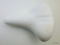 Preview: woman bicycle saddle white with saddle clamp