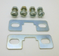 Preview: Spare parts toe clips fastening mounting plate claw spacer screws nuts Cyclolinea Christophe Zéfal