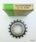 Preview: Esjot freewheel gear ring 1 speed single-speed pinion 16 teeth or 17 teeth BSA ISO Standard NOS