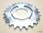 Preview: Esjot sprocket silver 18 tooth 21 tooth 22 tooth 23 tooth or 24 tooth gear hub 1 speed singlespeed hub universal spare part