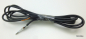 Preview: Lichtkabel Fahrrad Dynamo 1 adrig 800 mm schwarz VR Vorderlicht Scheinwerfer