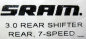 Preview: SRAM 3.0 rear shifter 7 speed  twist shifter