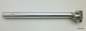 Preview: Fahrrad Sattelstütze Patent Alu silber Ø 28,6mm 315mm lang
