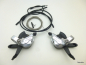 Preview: Shimano Deore LX SL-M569 3x8 rapidfire trigger shifter Schalthebel Set 90er Jahre mit  Montageanleitung NOS