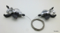 Preview: Shimano Deore LX SL-M569 3x8 rapidfire trigger shifter Schalthebel Set 90er Jahre mit  Montageanleitung NOS