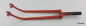 Preview: rigid fork  26 inch  bicycle  threaded shaft 1 inch  25.4mm  steel frame  dark orange