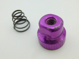 Fahrrad Nabe Alu Hutmutter Schraube M5 Schnellspanner quick release Ersatzteil