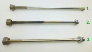 1 Zoll Lenker Vorbau Schraube Spreizkonus Stahl verchromt Lieferung 1 Stück