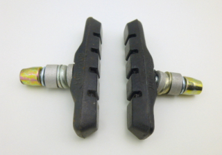 3 Paar V-brake Bremsschuhe Bremsbeläge Felgenbremse 70mm mit Gewindebolzen