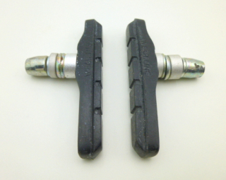 3 Paar V-brake Bremsschuhe Bremsbeläge Felgenbremse 70mm mit Gewindebolzen