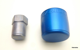 ABUS NutFix M10x1 blue gravity technology component security solid axles rear wheel lock