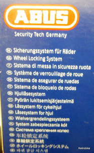 ABUS NutFix M5 RD Rot Achse Einbaubreite 100mm 135mm Gravitationstechnologie Diebstahlschutz Steckachse Vorderrad und  Hinterrad Laufrad Set