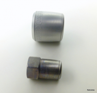 ABUS NutFix 3/8 Zoll silber Gravitationstechnologie Diebstahlschutz Vollachse Hinterrad Laufrad