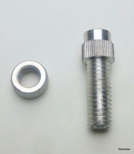 Stellschraube Justierschraube M6 Alu