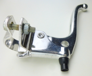Altenburger Synchron Alu Bremshebel Bremsgriff Felgenbremse Zangenbremse silber Montage rechte Seite NOS