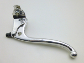 Altenburger Synchron Alu Bremshebel Bremsgriff Felgenbremse Zangenbremse silber Montage rechte Seite NOS