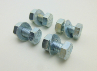 Befestigung Ersatzteile Pedalhaken toe clips M5x10 Schrauben Muttern für Cyclolinea Christophe Zéfal