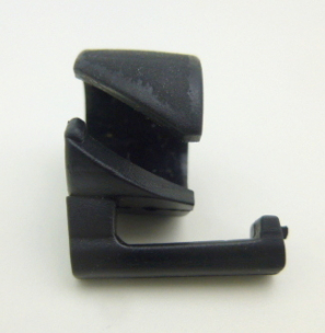 Befestigungsclip Halteklammern Mantelschoner Kleiderschutz 11 mm Kunststoff schwarz Montage Strebe Fahrradrahmen