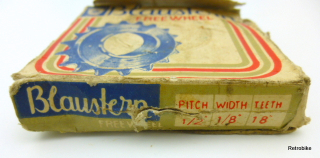 Preview: Blaustern singlespeed freewheel 18T BSA ISO 1/2 x 1/8" NOS 70's