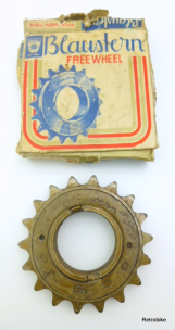 Blaustern singlespeed freewheel 18T BSA ISO 1/2 x 1/8" NOS 70's