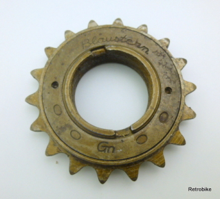 Preview: Blaustern singlespeed freewheel 18T BSA ISO 1/2 x 1/8" NOS 70's