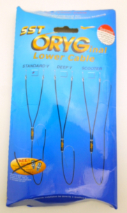 BMX freestyle SST ORyg original Standard V lower bowden brake cable black set rear brake