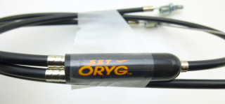 BMX freestyle SST ORyg original Standard V lower bowden brake cable black set rear brake