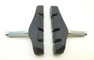 Promax Cantilever Bremsschuhe Bremsbeläge 70mm Länge Bolzen ohne Gewinde Alu oder Stahl Felge DIN 79100