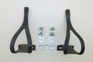 Ciclolinea Pedalhaken Nylon Toe Clip M Kunststoff schwarz