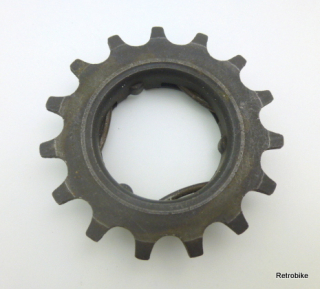 Doppel Steckritzel fixiert mit Federring 15 Zähne Antreiber mit 3 Nocken Ersatzteil Teilstück NOS