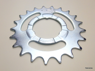 Preview: ESJOT Steckzahnkranz Zahnkranz Ritzel 2,1mm flach 21Z 21 Zahn single speed 1 Gang Nabenschaltung