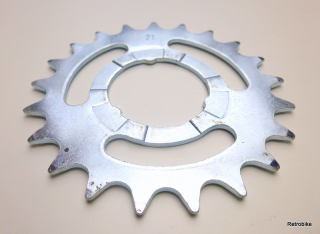 ESJOT Steckzahnkranz Zahnkranz Ritzel 2,1mm flach 21Z 21 Zahn 1 Gang Nabenschaltung