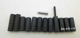 Endkappe 4mm Schaltzug Außenhülle Kunststoff Alu gemischt