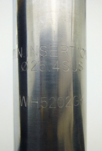 Preview: Ergotec Lenker Vorbau WH5202GK verstellbaren Schaftvorbau silber Niro 25,4mm Schaftdurchmesser City Trekking Fahrrad