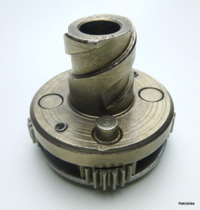 F&S Modell 55 Innerer Antreiber 4 Zapfen 4 Planetenräder Torpedo Dreigang Getriebenabe Nabe 50er Jahre NOS