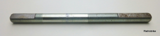 Fahrrad Vorderrad Achse FG 9,5 Gewindestange 3/8" x 26 Vollachse VR Länge 132mm