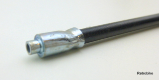 Fichtel Sachs universal shift cable set outer casing 180mm black stop sleeve for thumb shift lever blue red and black road bike rear derailleur