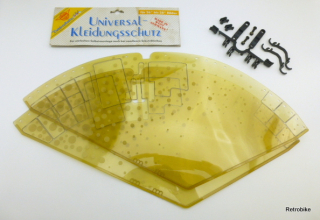 Hebie Universal Kleiderschutz Rockschutz Mantelschoner Kleidungsschutz 26" 28" Räder Set