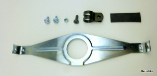Horn Fahrradkettenschutz Brille B220/22 Catena Kettenschutz 220mm Montage Tretlager mit Befestigungsteile Zubehör