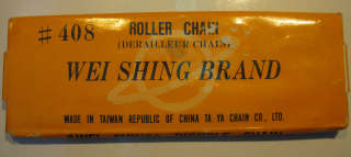 Fahrradkette chain Wai Shing brand  ♦ Nr. 408 ♦ 1/2 x 3/32" ♦ 116