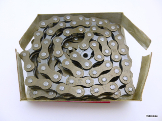 Preview: KMC Z50 bike chain 1/2" x 3/32" 5-6-7- speed 116L bicycle road MTB Cruiser 21/18 speed