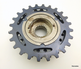 Maillard Atom 77 Compact freewheel sprocket 6 speed 14 to 24 teeth cogs BSA black 6 speed  NOS