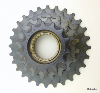 Maillard Schraubkranz Freilaufzahnkranz Schraubzahnkranz 5 fach 14 - 28 Zähne BSA NOS