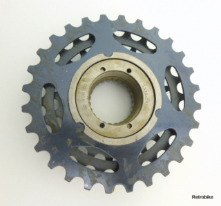 Maillard Schraubkranz Freilaufzahnkranz Schraubzahnkranz 5 fach 14 - 28 Zähne BSA NOS