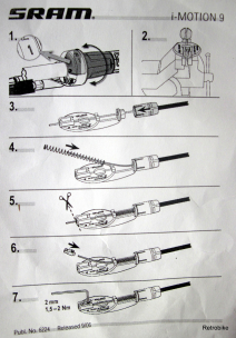 SRAM  Montagewerkzeug  Nabenschaltung  i-Motion 9