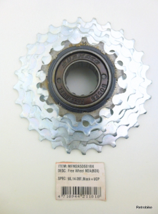Sunrace B0525 oder MFM2A INDEX freewheel sprocket BSA 5 speed 14 to 28 teeth SIS shifting system