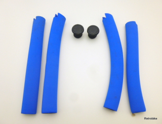 Rennradlenker Lenkerbezug Lenkerüberzug Plastische Cassano 80er 90er Jahre Farbe blau oder gelb NOS